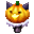Pumpkin Kitty Streetlight